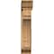 Ekena Millwork Merced Traditional Rough Sawn Bracket w/ Offset Brace, Western Red Cedar, 8"W x 28"D x 40"H BKT0806X28X40MRC01RWR - alternate 4